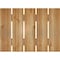 Ekena Millwork Spaced Board-n-Batten Shutters, Rough Sawn Western Red Cedar, 28 7/8W x 21H, PR RBS06S29X021RWR - alternate 2